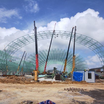 工廠網(wǎng)架加工優(yōu)選勤恒建設(shè) 依托多年行業(yè)經(jīng)驗，鑄就鋼結(jié)構(gòu)工程品質(zhì)